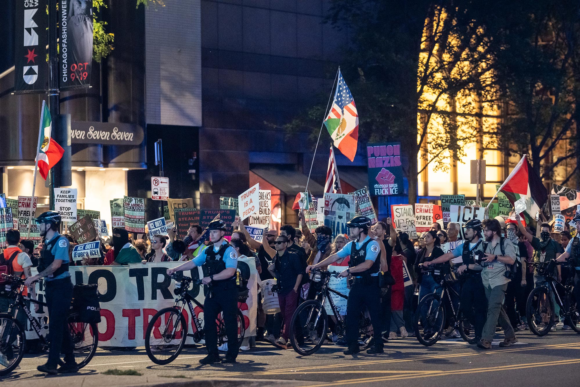 Activists Protesting