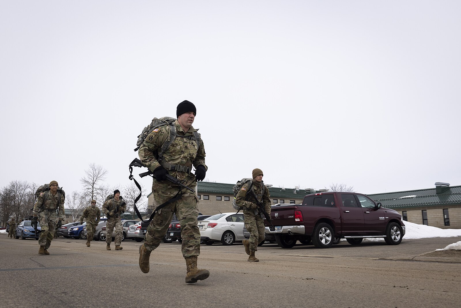The National Guard Deploying